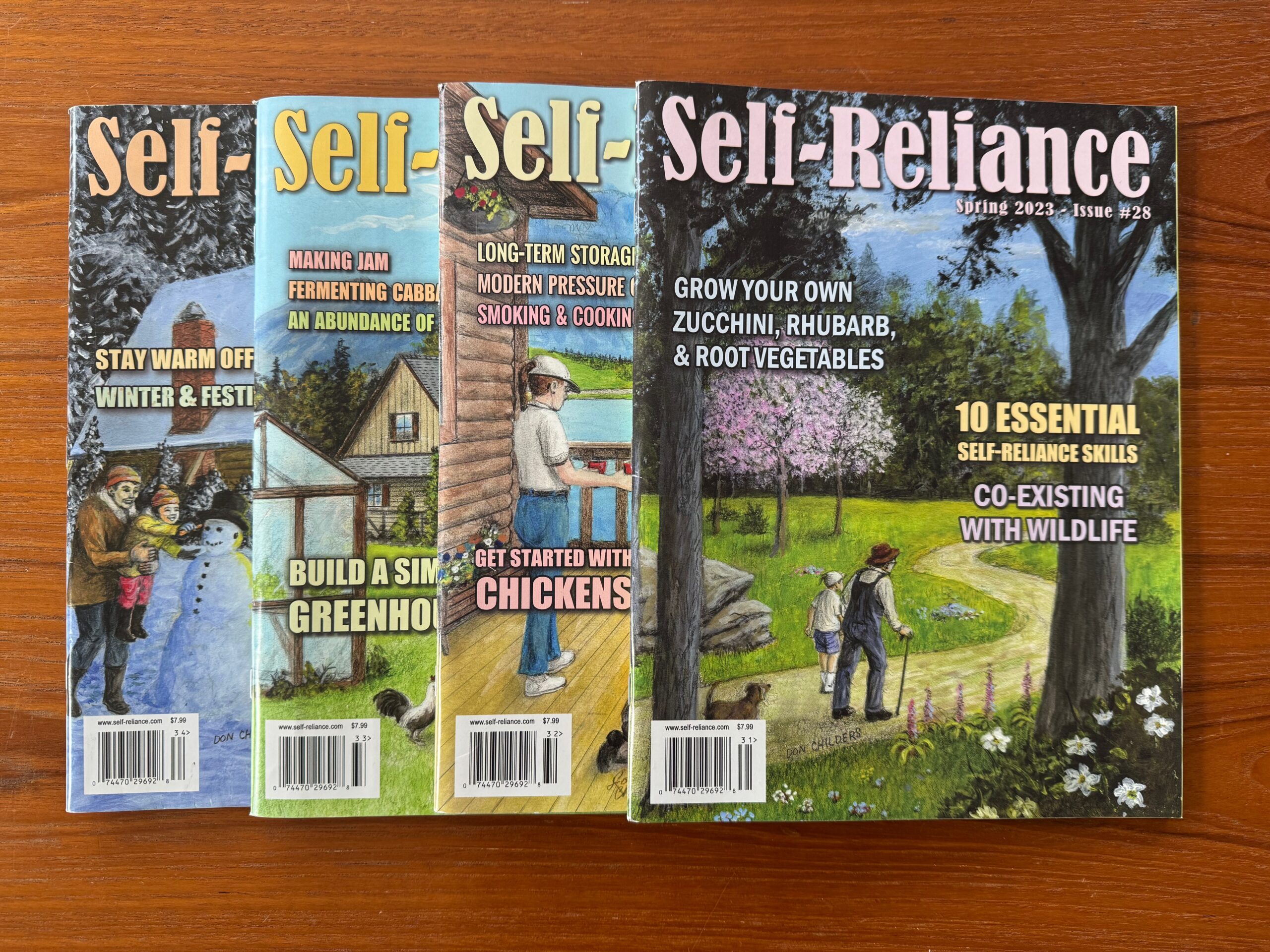 13 Useful Ideas for My Homestead from Self-Reliance Magazine (2023 Issues)